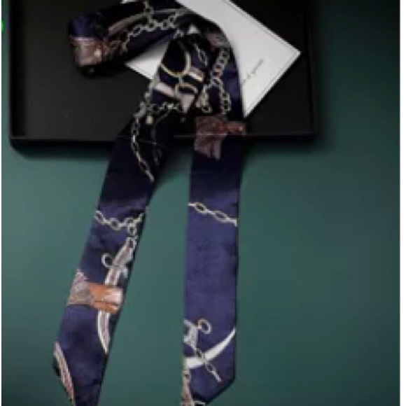 Skinny scarf/wrist wrap/hair tie - Picture 2 of 10